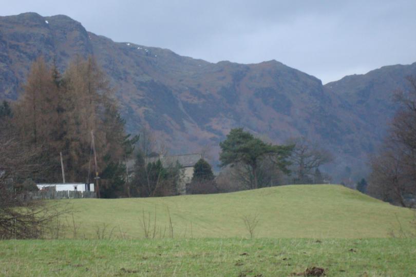 A picture of the hills in the surrounding area - they tower over Coniston!